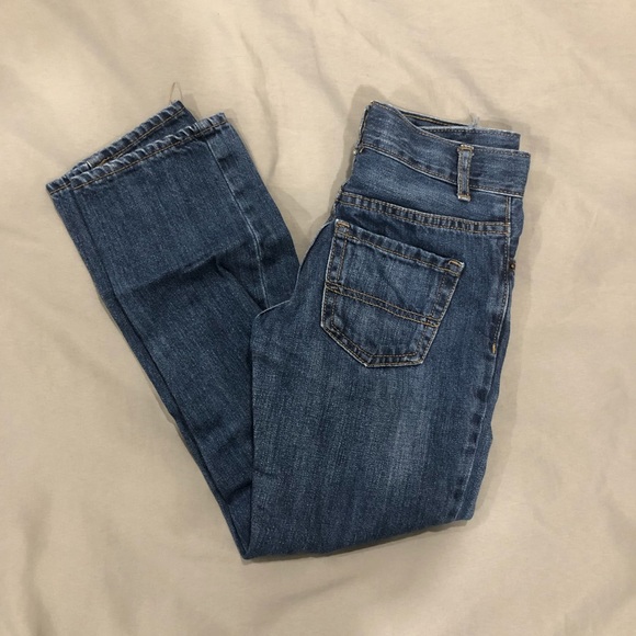 The Children’s Place Boys Straight Blue Jeans Size 7 - Picture 1 of 9